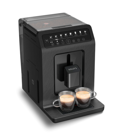 KRUPS Kaffeevollautomat One-Touch Cappuccino ECOdesign, EA897B, schwarz