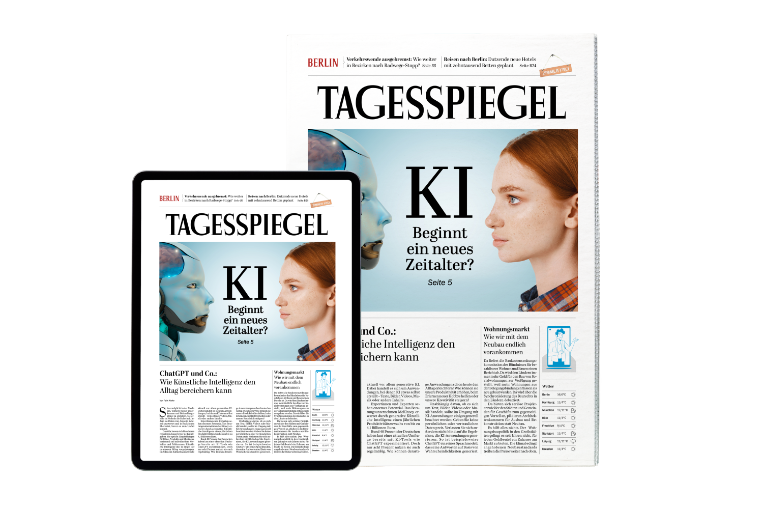 Der Tagesspiegel als digitale Zeitung - Der Tagesspiegel | Tagesspiegel Abo