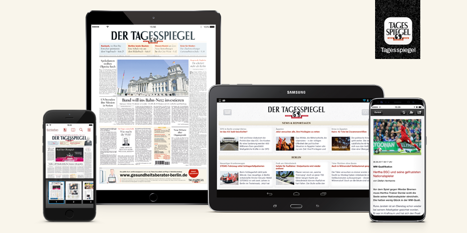 Die Tagesspiegel App Für IOS, Android Und Windows